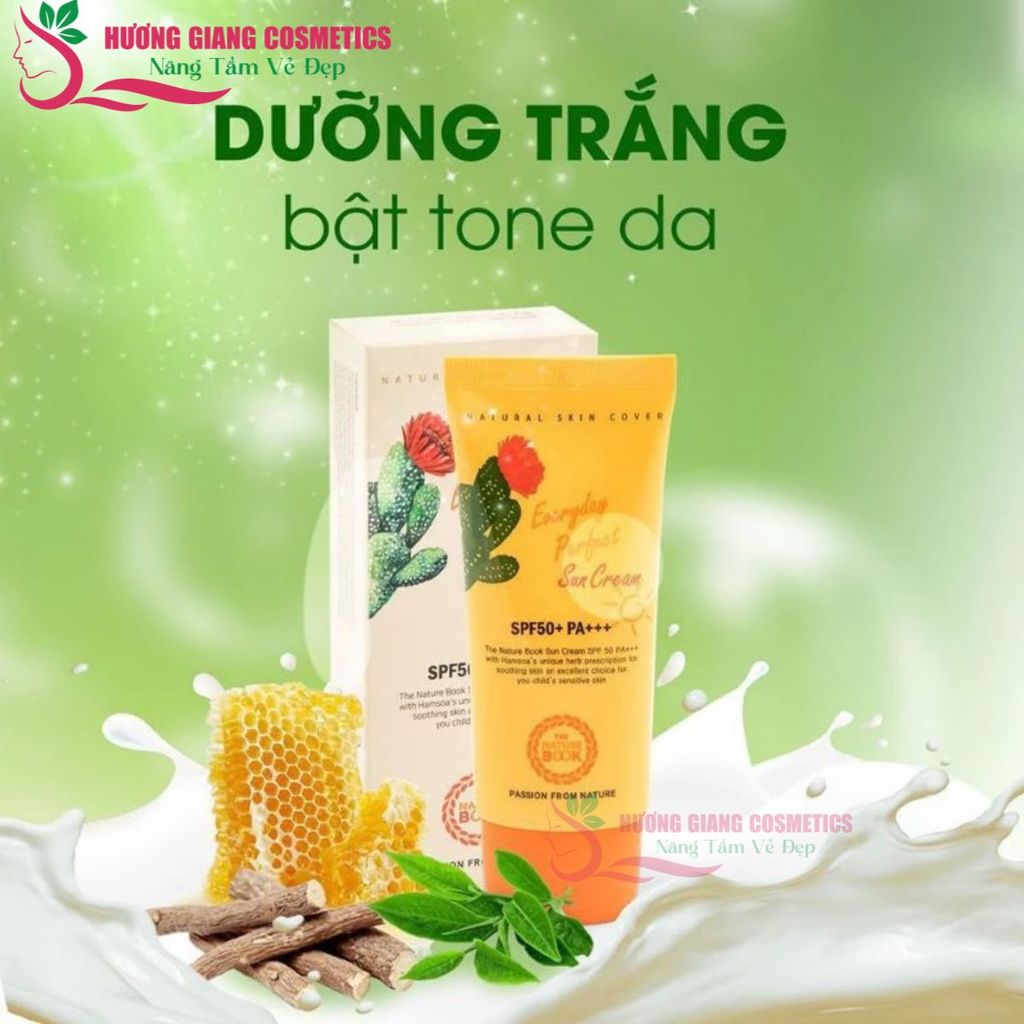 Kem chống nắng hoàn hảo hằng ngày The Nature Book Hàn Quốc 70ml