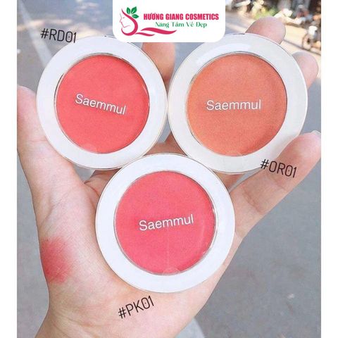 Phấn má hồng The Saem Saemmul Single Blusher (5g)