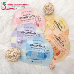 Mặt Nạ Banobagi Stem Cell Vitamin Giúp Giảm Nếp Nhăn Làm Da Tươi Trẻ