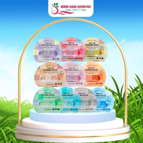 Mặt Nạ Banobagi Stem Cell Vitamin Giúp Dưỡng Trắng Và Nâng Tông Da