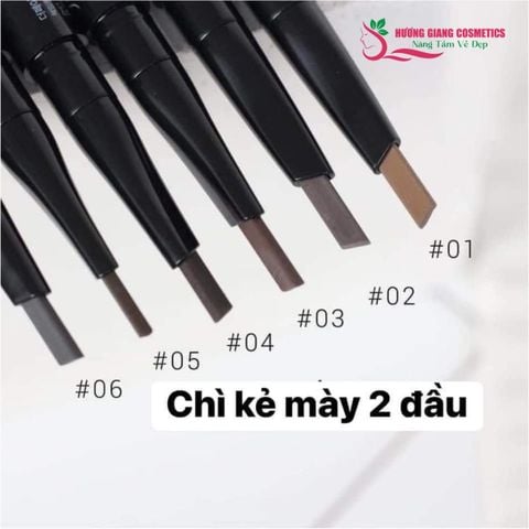 Chì Kẻ Mày 2 Đầu The Face Shop Designing Eyebrow Pencil