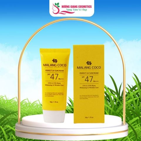 Kem Chống Nắng Malang Coco Perfect UV Suncream SPF47 PA+++ 50g