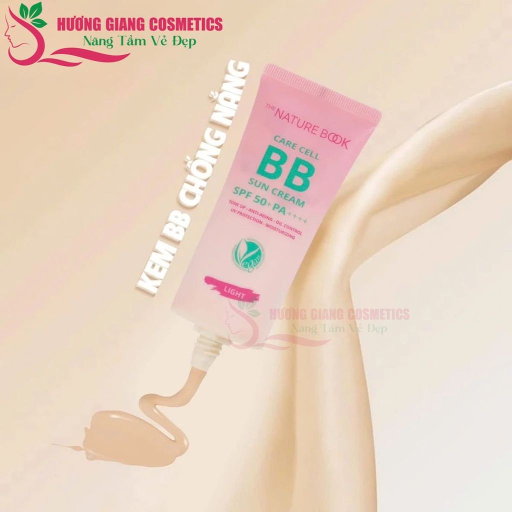 Kem Nền BB Chống Nắng Thuần Chay The Nature Book Hàn Quốc 50ml
