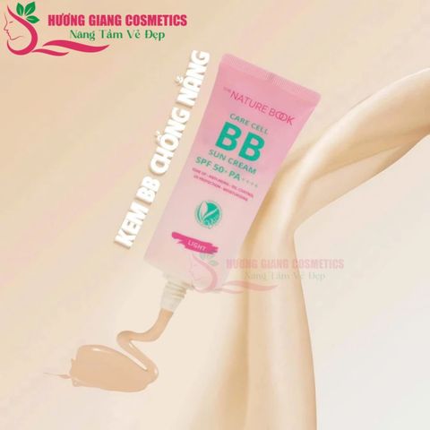 Kem Nền BB Chống Nắng Thuần Chay The Nature Book Hàn Quốc 50ml