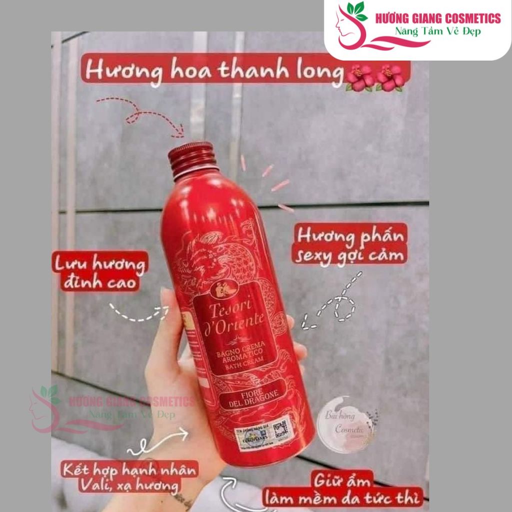Sữa Tắm Nước Hoa Tesori d'Oriente 500ml Shower Cream