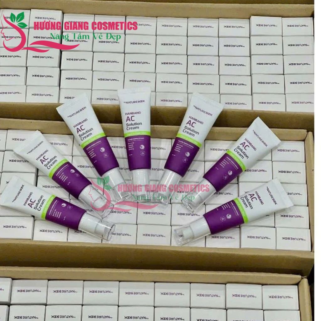 Kem Ngừa Mụn Dưỡng Ẩm Hanbang AC The Natue Book Hàn Quốc 50g
