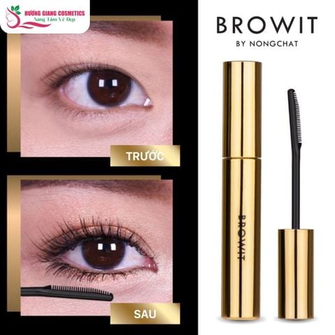 Mascara Browit Làm Dày Dài Mi Nongchat Thái Lan 5.5G-Màu 01