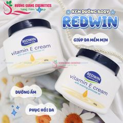 Kem Dưỡng Da Mềm Mịn Body Redwin Vitamin E Cream 300g