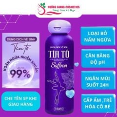 Dung Dịch Vệ Sinh Tía Tô Nano Bạc Mềm, Mát, Thơm 150ml