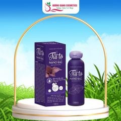 Dung Dịch Vệ Sinh Tía Tô Nano Bạc Mềm, Mát, Thơm 150ml