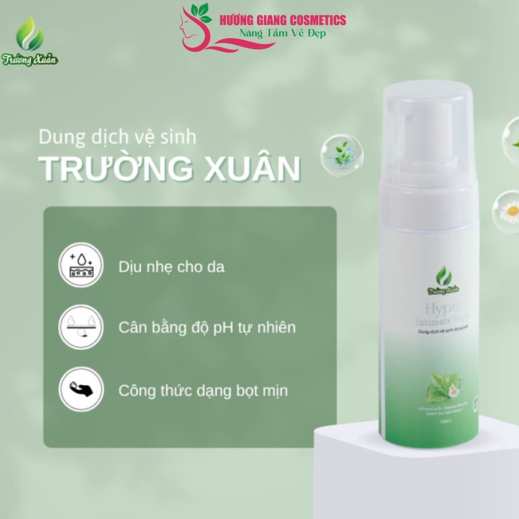 Dung Dịch Vệ Sinh Phụ Nữ Hyper Intimate Wash Trường Xuân 150g