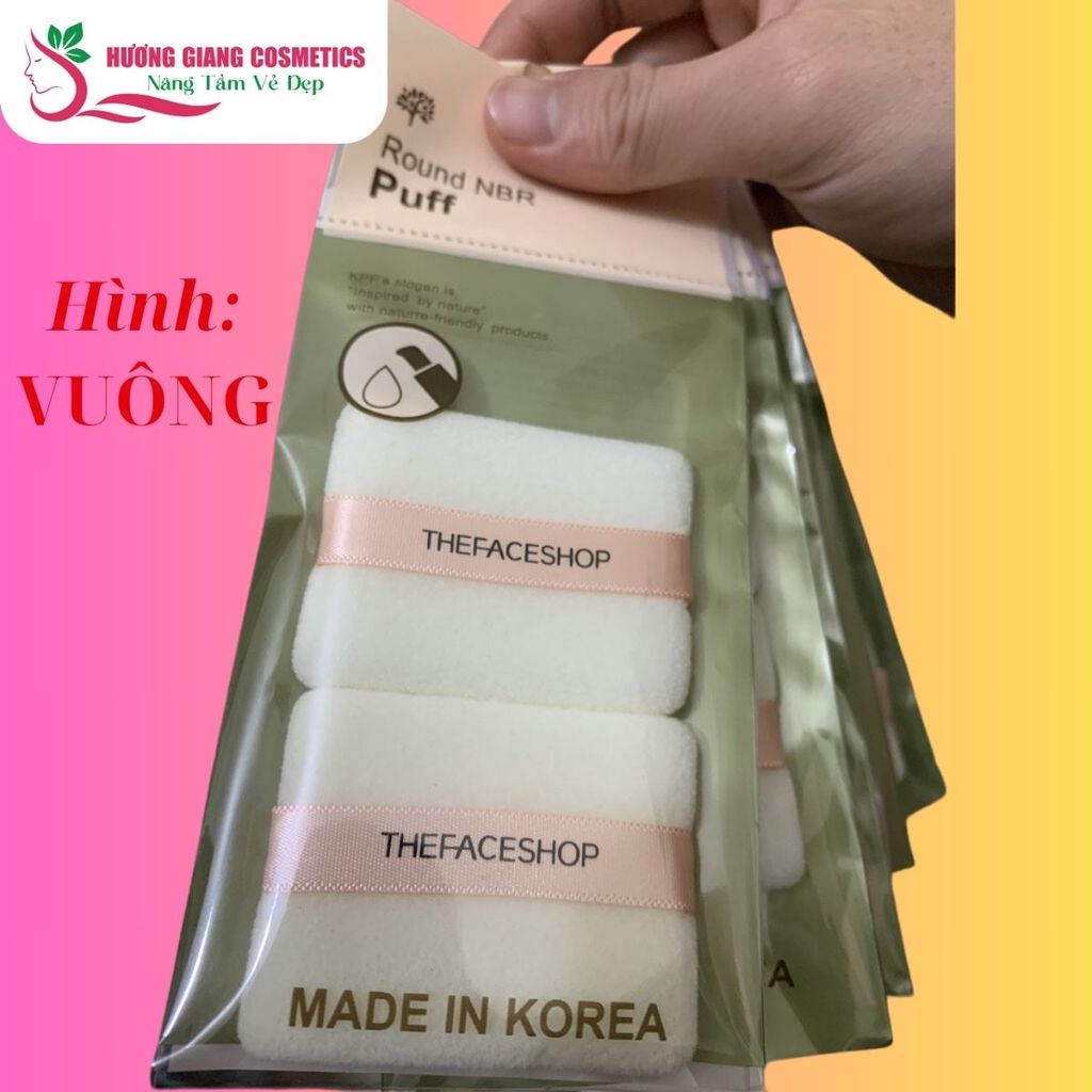 Set Bông Phấn Trang Điểm The Face Shop