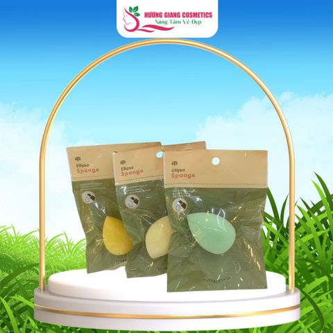 Bông Mút Đánh Nền The Face Shop Ellipse Sponge Hình Giọt Nước