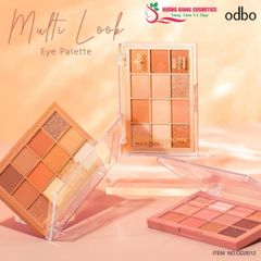 Bảng Phấn Mắt Odbo 12 Ô Real Heart Color