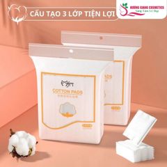 Bông Tẩy Trang  MFM Cotton Pads 3 Lớp 222 Miếng