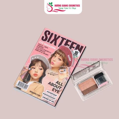 Phấn Mắt Sixteen Brand 16 Eye Magazine 2g