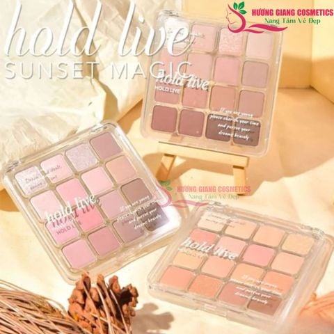 Bảng Phấn Mắt HOLD LIVE 16 ô Sunset Magic Eyeshadow Tray H02