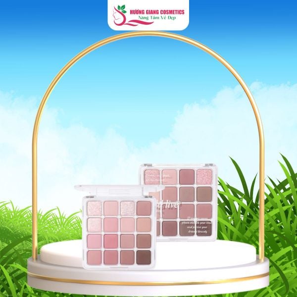 Bảng Phấn Mắt HOLD LIVE 16 ô Sunset Magic Eyeshadow Tray H02