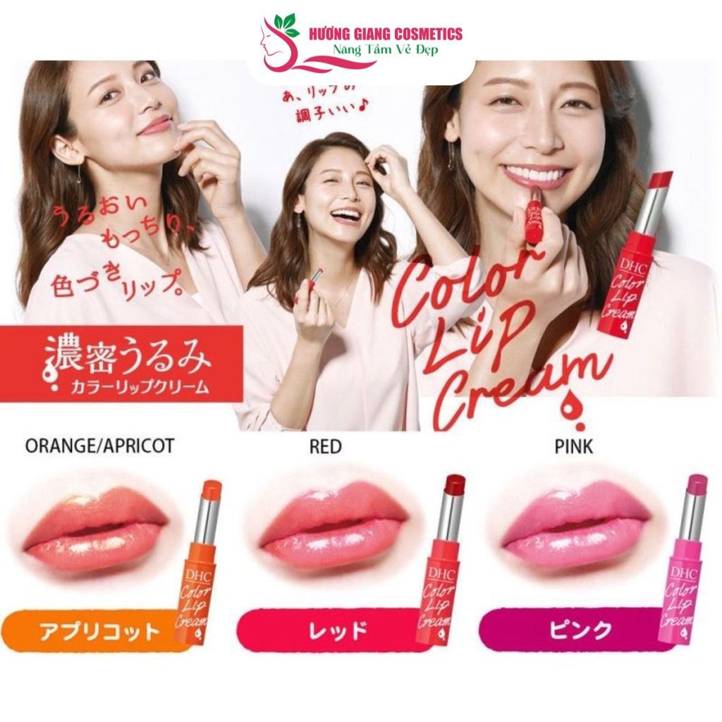 Son Dưỡng Môi DHC Color Lip Cream