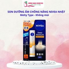 Son Dưỡng Ẩm Chống Nắng Nivea Nhật - Deep Moist Lip Balm