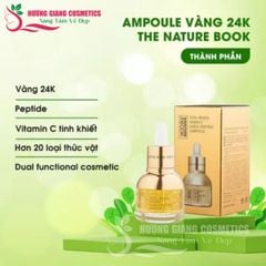 Tinh chất vàng 24K chống lão hóa The Nature Book Hàn Quốc 30 ml