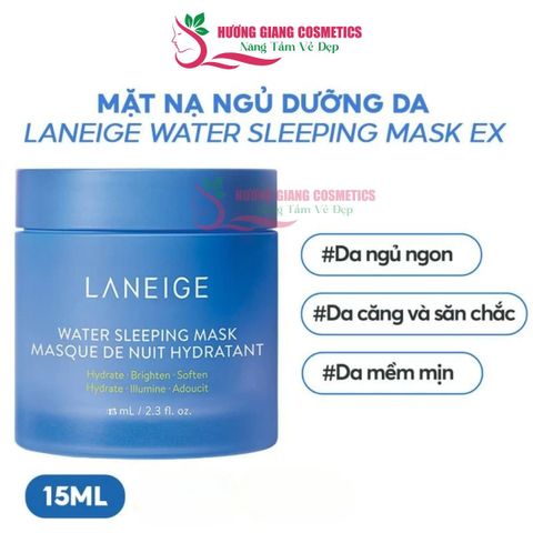 Mặt Nạ Ngủ Dưỡng Da Căng Mịn Laneige Water Sleeping Mask EX 15ml