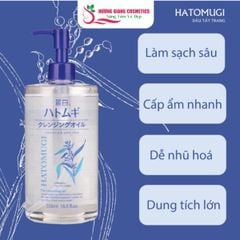 Nước tẩy trang Hatomugi 500ml
