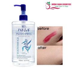 Nước tẩy trang Hatomugi 500ml
