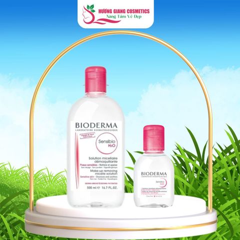 Nước Tẩy Trang BIODERMA  Pháp Dành Cho Da Thường - (Màu Hồng)