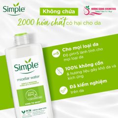 Nước Tẩy Trang SIMPLE 200ml