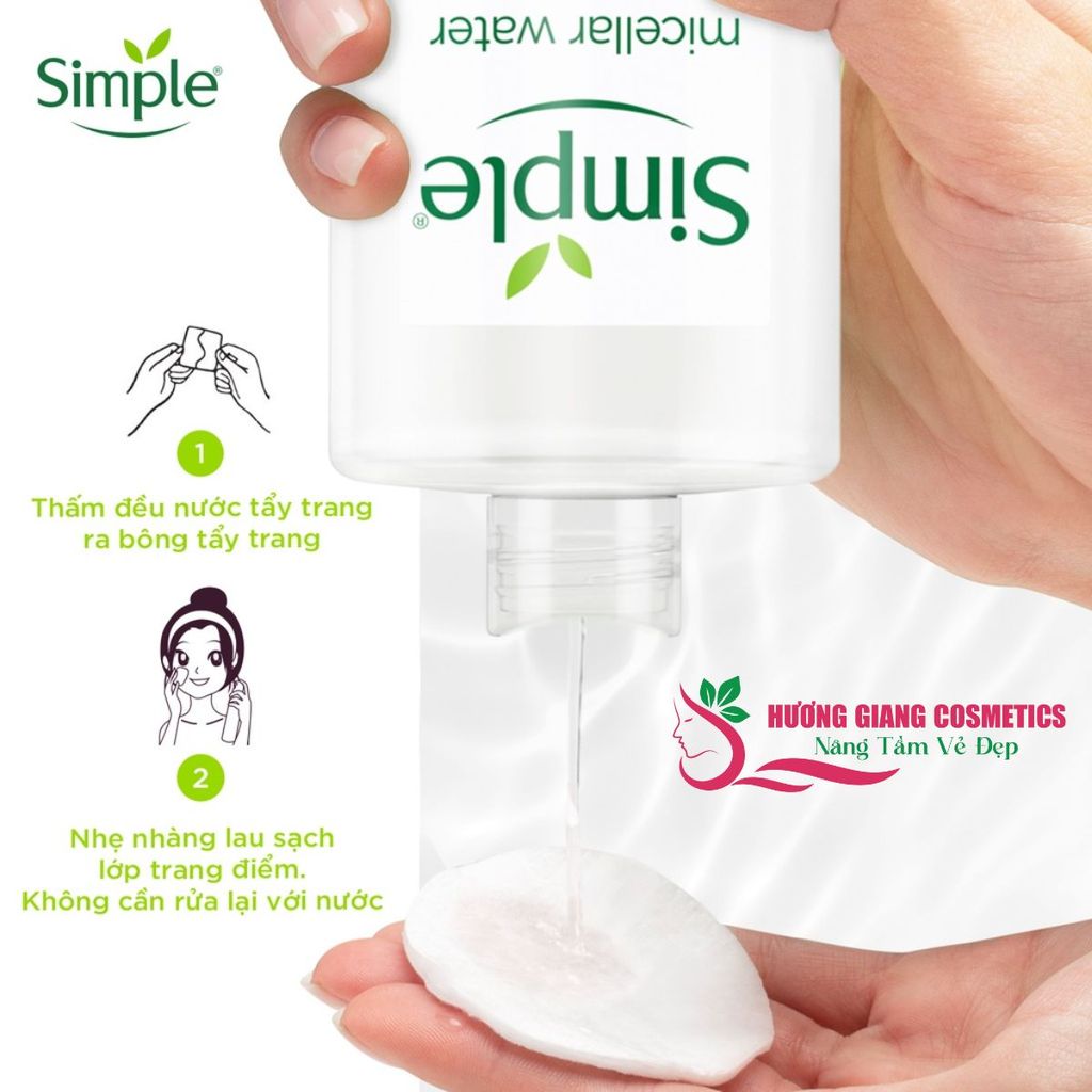 Nước Tẩy Trang SIMPLE 200ml