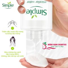 Nước Tẩy Trang SIMPLE 200ml