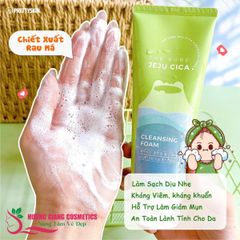 Sữa Rửa Mặt Rau Má Prettyskin JEJU CICA 150ml