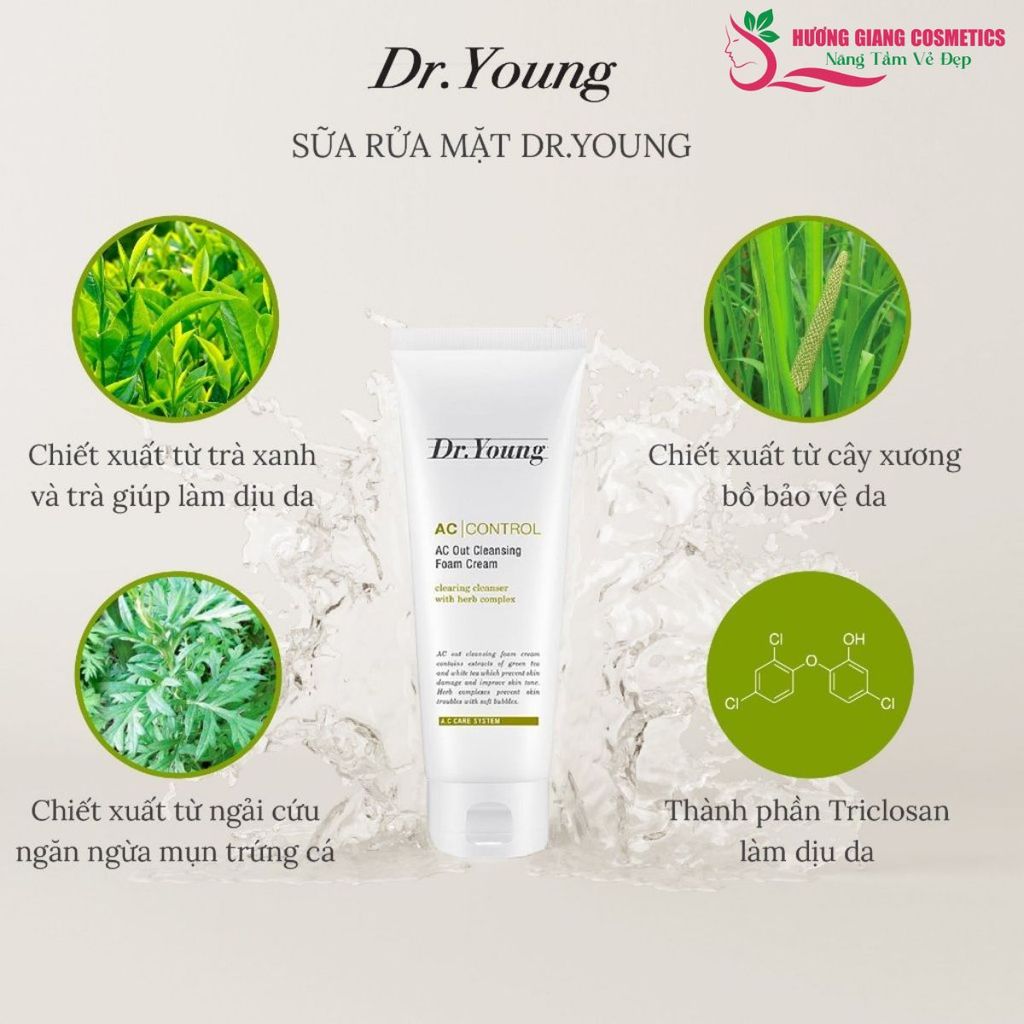 Sữa Rửa Mặt DR.YOUNG AC CONTROL AC CLEANSING