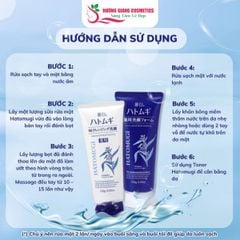 Sữa Rửa Mặt Ý Dĩ Hatomugi Acne Care & Facial Washing 130g (Xanh)