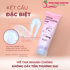 Sữa Rửa Mặt Kor Supreme Deep Cleansing Foam 120ml