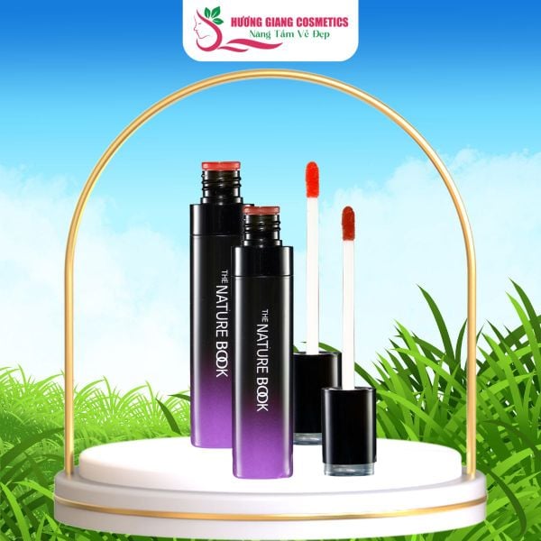 Son Môi Tint Thuần Chay Nhung Mềm Nature Book Hàn Quốc