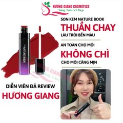 Son Môi Tint Thuần Chay Nhung Mềm Nature Book Hàn Quốc
