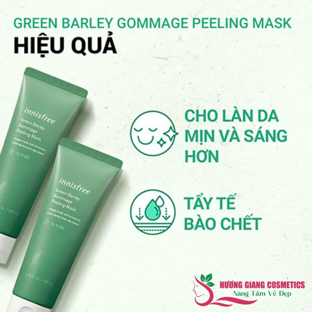 Gel Tẩy Tế Bào Chết INNISFREE GREEN BARLEY 120ml