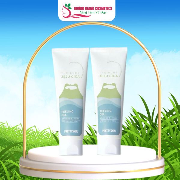 Gel Tẩy Tế Bào Chết Rau Má Jeju Cica Pretty Skin