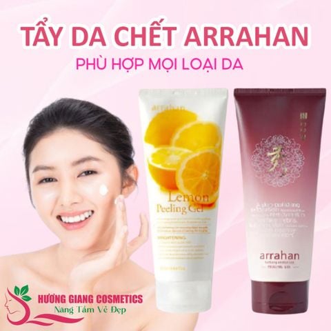 Gel Tẩy Tế Bào Chết Arrahan Chiết Xuất Thảo Mộc Hanbang Arrahan 180ml