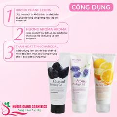Gel Tẩy Tế Bào Chết Arrahan Hương Chanh Lemon Peeling Gel 180ml