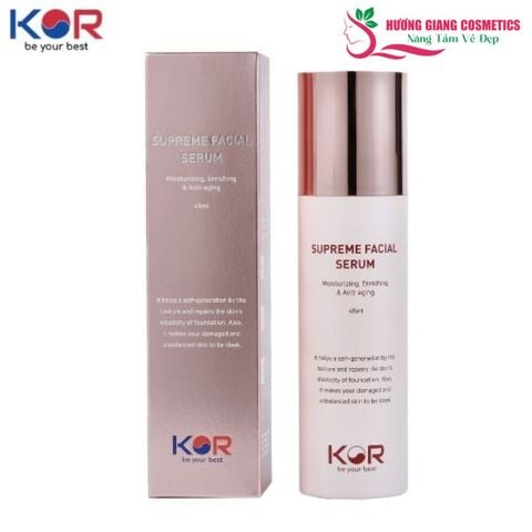Serum Dưỡng Trắng, Mờ Nhăn Hàn Quốc Kor Supreme Facial Serum 45ml