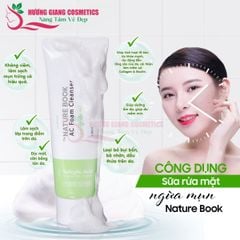 Sữa rửa mặt ngừa mụn The Nature Book Hàn Quốc 120ml