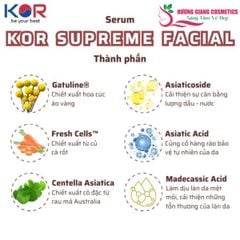 Serum Dưỡng Trắng, Mờ Nhăn Hàn Quốc Kor Supreme Facial Serum 45ml