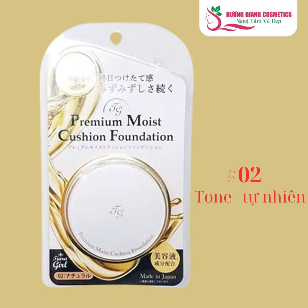 Phấn Nước Premium Moist Foundation Tiara Girl