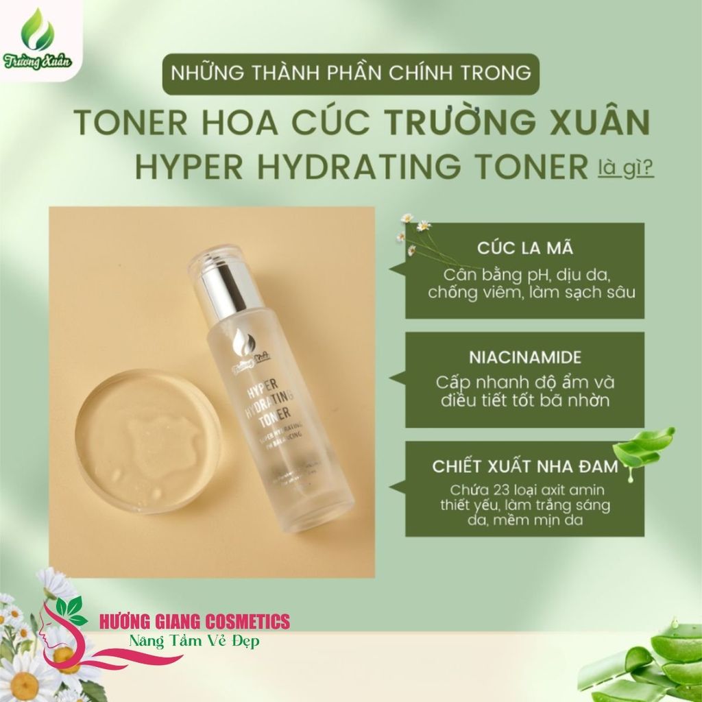 Toner Cấp Ẩm Trường Xuân Hyper Hydrating Toner 100ml