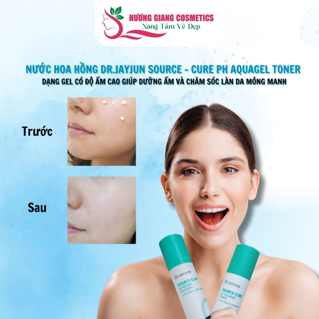 Nước Hoa Hồng & Sữa Dưỡng da DR.JAYJUN SOURCE 50ml