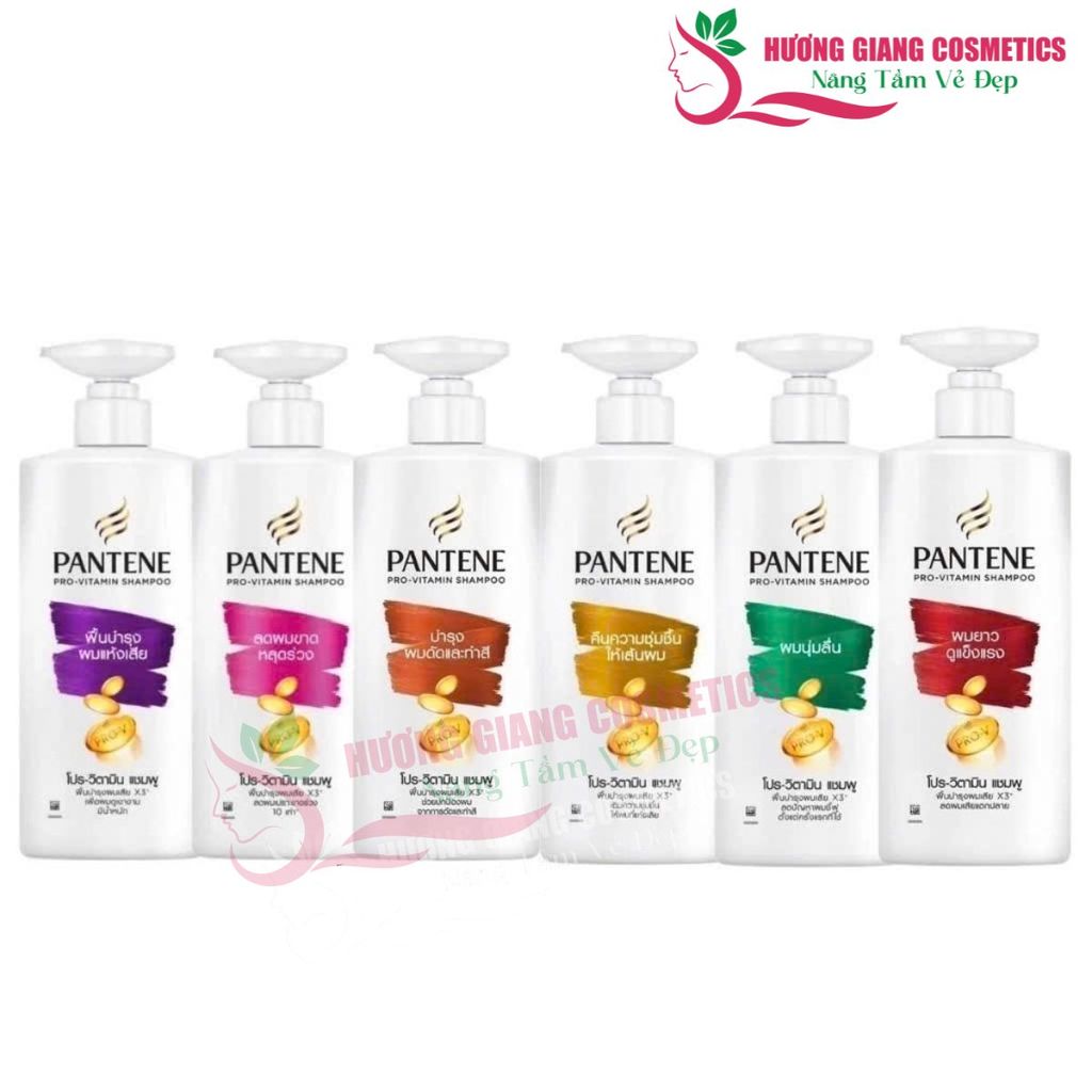 Dầu xả Pantene Thái Lan  Màu Hồng chăm sóc Ngăn rụng tóc  380ml