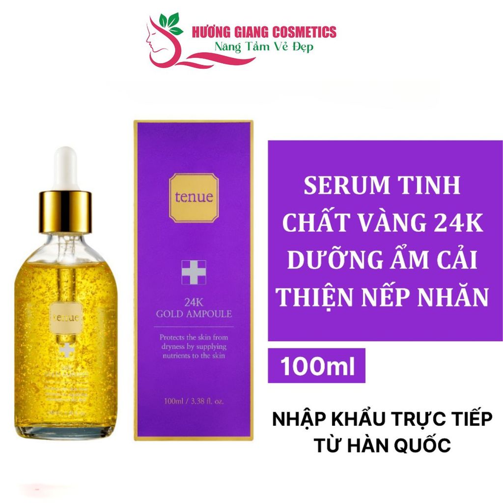 Serum Tinh Chất Vàng 24k TENUE GOLD AMPOULE Chống Lão Hóa 100ml